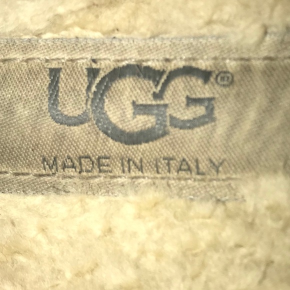 UGG Made in Italy Size 8 Burgundy-Rust Color - Picture 2 of 8